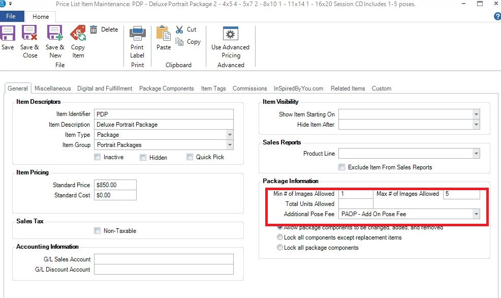 How can I limit the number of poses a client can order? in Stratus - screenshot 2