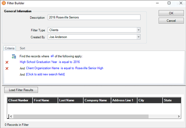 FAQ - Filters for Labels by Grad Year/Organization in Stratus - screenshot 5