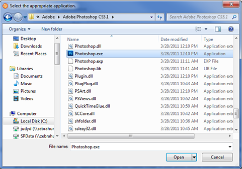 FAQ - Linking with Photoshop™ or Other Imaging Software in Stratus - screenshot 4