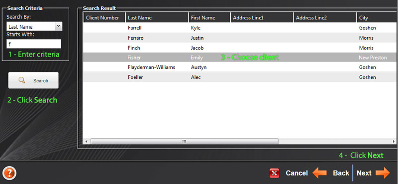 Scheduling a Session with the Scheduling Wizard in Stratus - screenshot 3