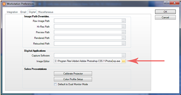 FAQ - Linking with Photoshop™ or Other Imaging Software in Stratus - screenshot 3